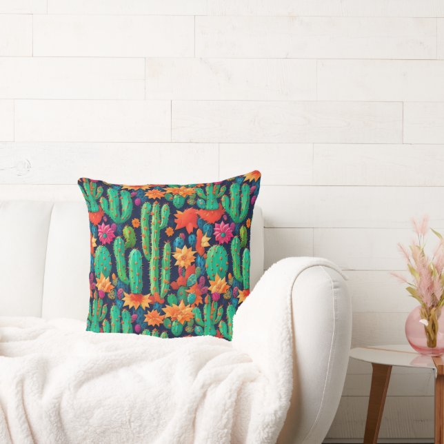 Arizona Saguaro Cactus Cushion (Couch)