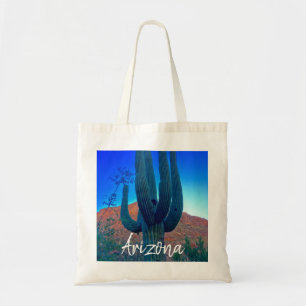 Arizona Saguaro Cactus Desert Tote Bag
