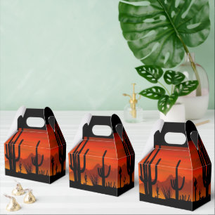 Arizona Saguaro Cactus Favour Box