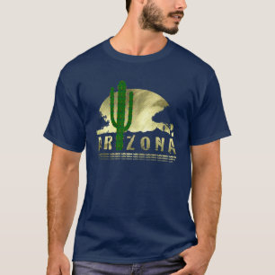 Arizona Saguaro Christmas Lights T-Shirt