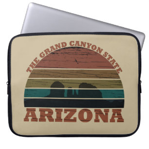 Arizona sedona Grand canyon landscape retro Laptop Sleeve