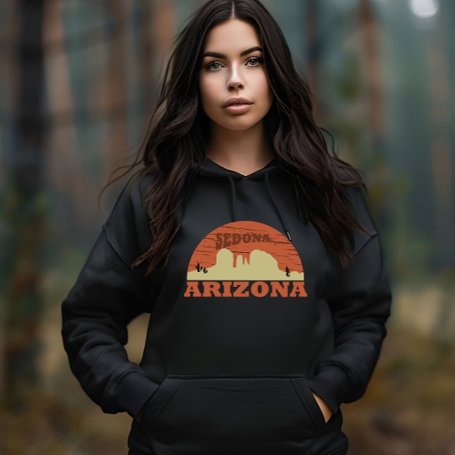 Arizona sedona landscape vintage az retro hoodie (Creator Uploaded)
