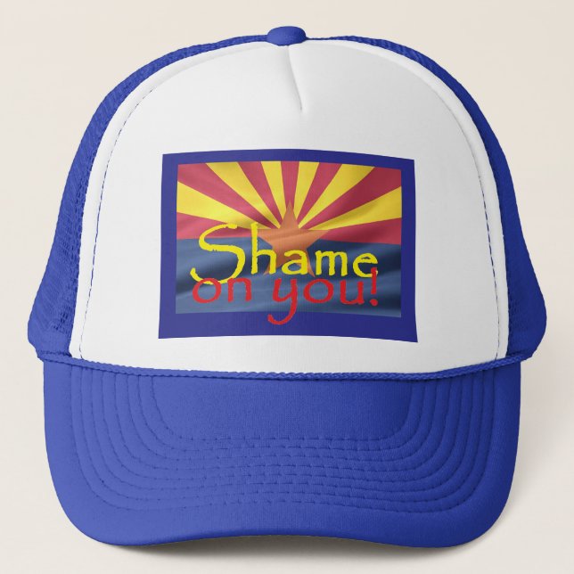 Arizona SHAME ON YOU Hat (Front)