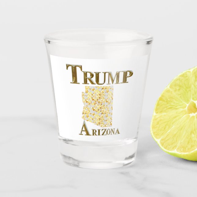 ARIZONA  SHOT GLASS (Front)