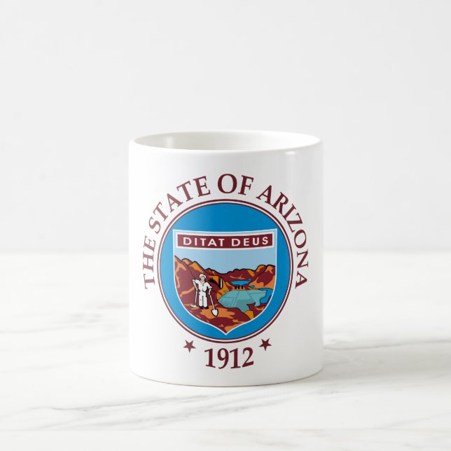 Arizona sign coffee mug (Center)