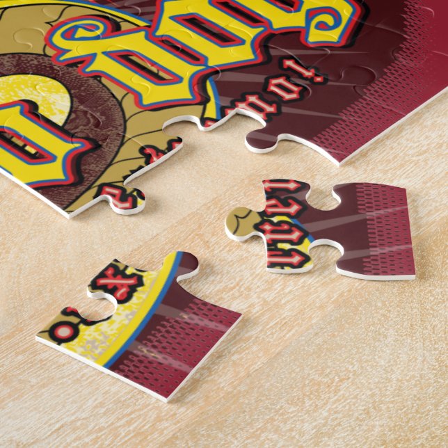 Arizona Snake on Guard Jigsaw Puzzle (Side)