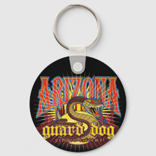 Arizona Snake on Guard Key Ring