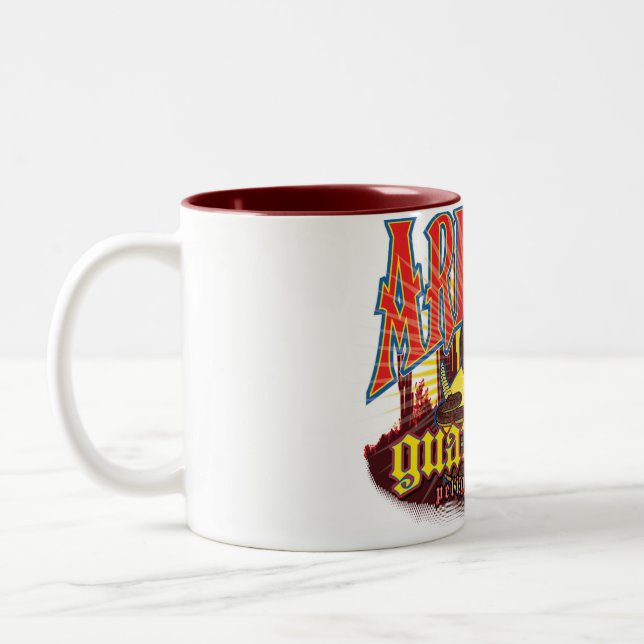 Arizona Snake on Guard Two-Tone Coffee Mug (Left)