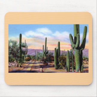 Arizona Sonoran Desert Scene Mouse Mat