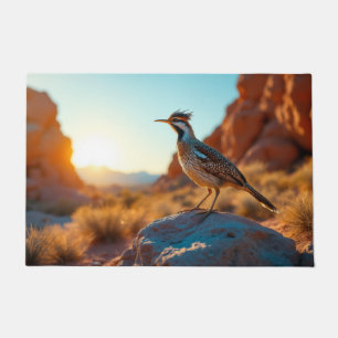 Arizona Southwest Desert Roadrunner Doormat