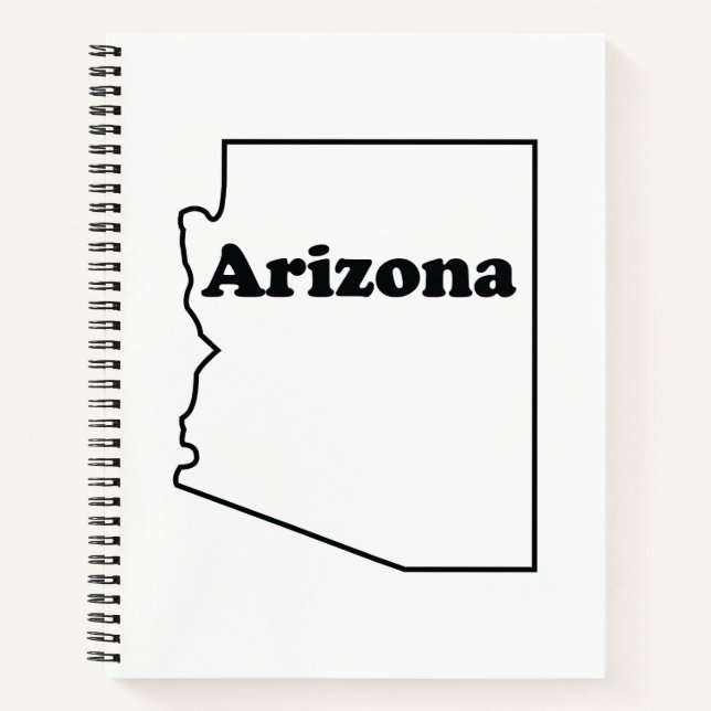Arizona Spiral Notebook  (Front)