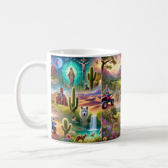 Arizona Spiritual Trip Coffee Mug (Left)