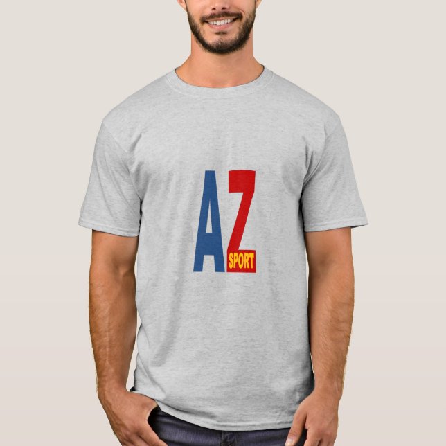 ARIZONA SPORT Gray T-shirt (Front)