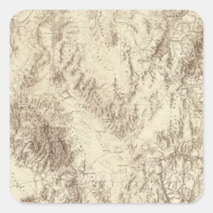 Arizona Square Sticker