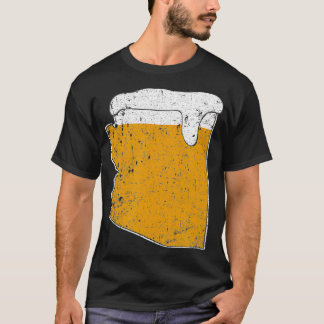 Arizona  State Beer Ale Distressed  American T-Shirt