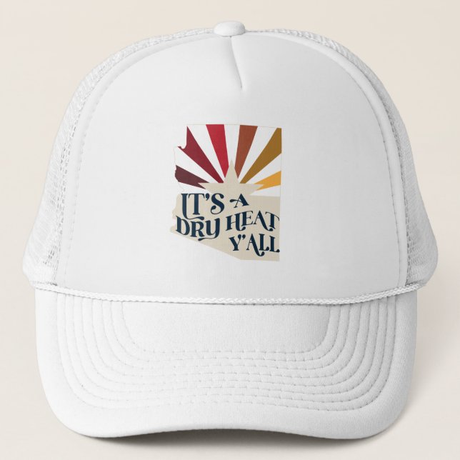 Arizona State Dry Heat  Trucker Hat (Front)