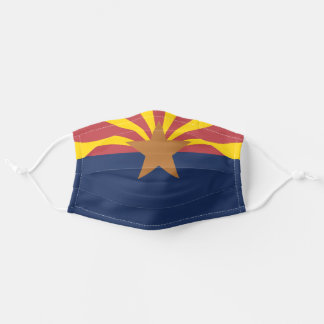 Arizona State Flag AZ, USA American Patriotic Cloth Face Mask