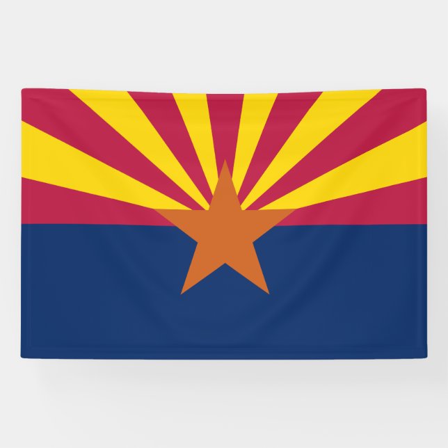 Arizona State Flag Banner (Horizontal)