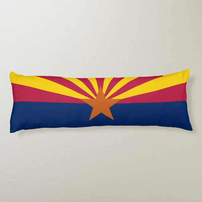 Arizona State Flag Body Cushion (Back)