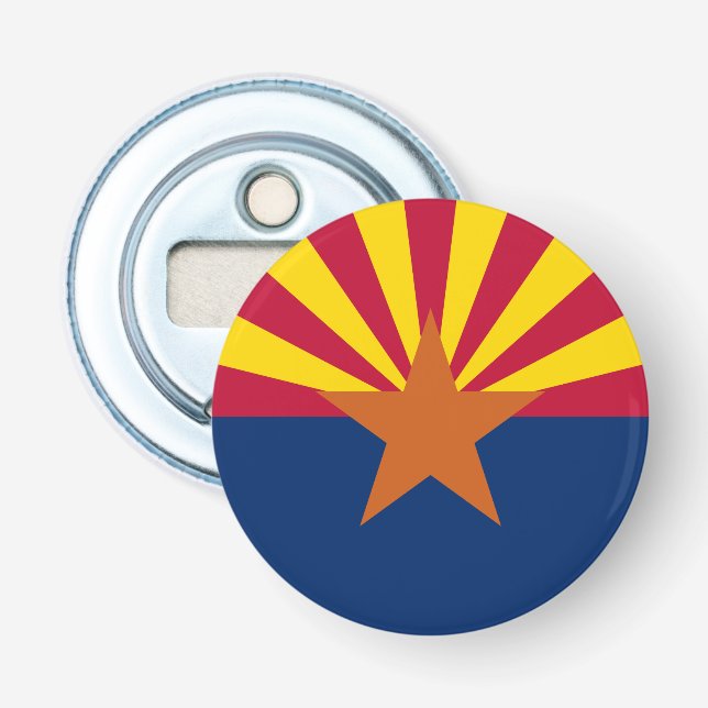 Arizona State Flag Bottle Opener (Front)