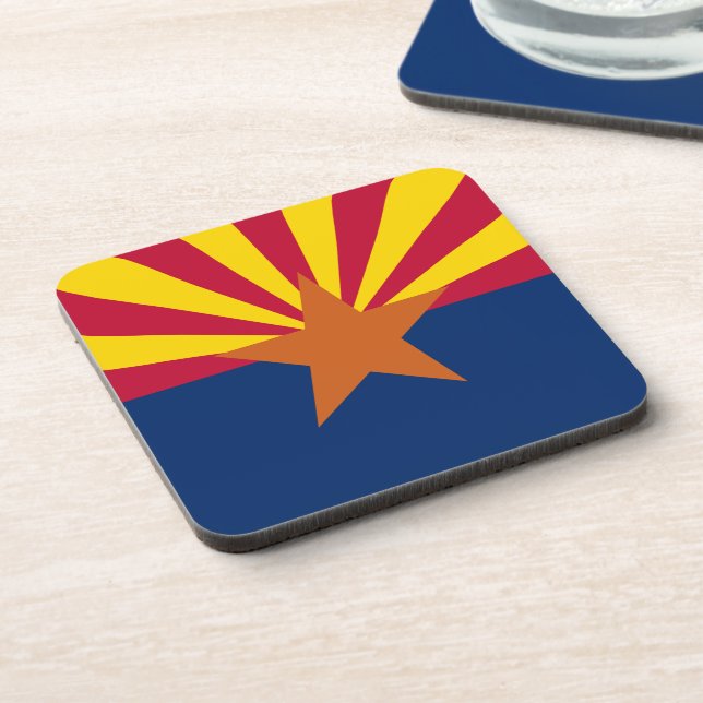 Arizona State Flag Coaster (Left Side)