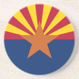 Arizona State Flag Coaster