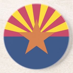 Arizona State Flag Coaster