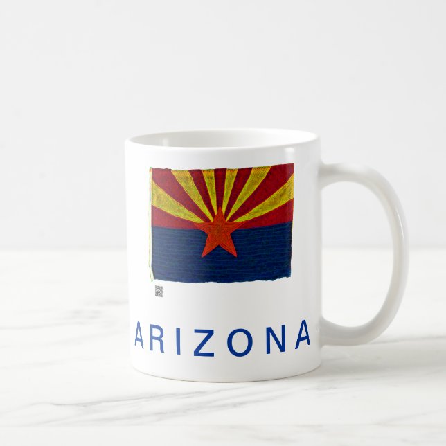 ARIZONA STATE FLAG COFFEE MUG (Right)