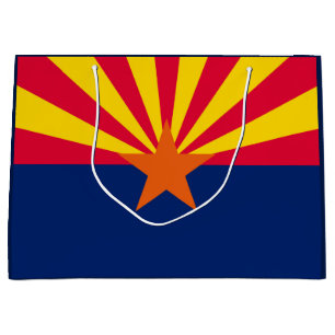 Arizona State Flag Design Large Gift Bag