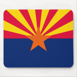 Arizona State Flag Design Mouse Mat
