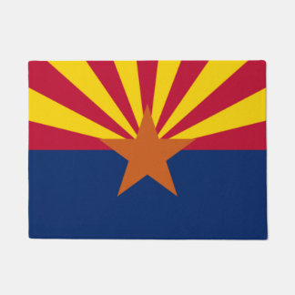 Arizona State flag door matt Doormat