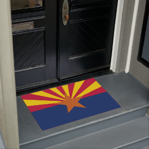Arizona State Flag Doormat