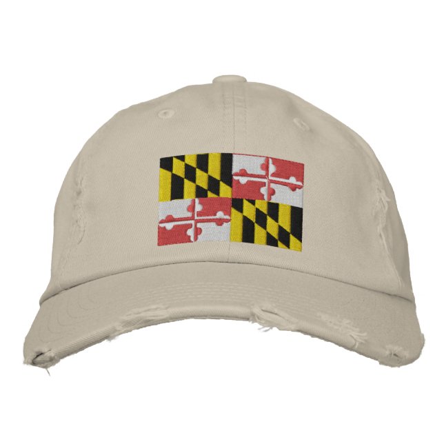Arizona State Flag Embroidered Hat (Front)