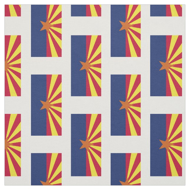 Arizona State Flag Fabric (Swatch)