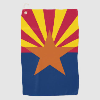 Arizona State Flag Golf Towel