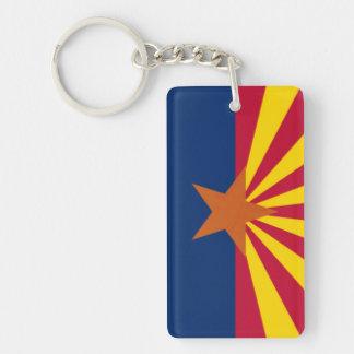 Arizona State Flag Key Ring