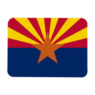Arizona State Flag Magnet