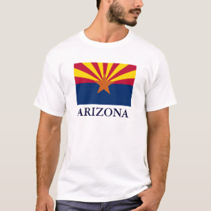 Arizona State Flag Mens T-shirt