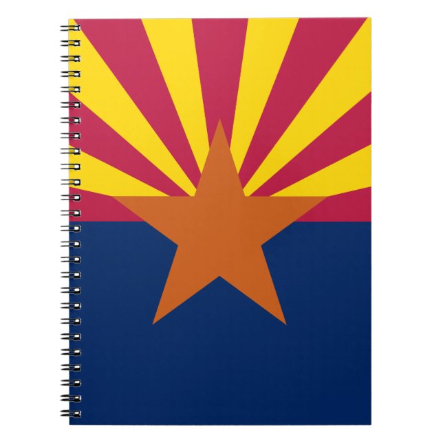 Arizona State Flag Notebook (Front)