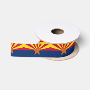 Arizona State Flag Satin Ribbon