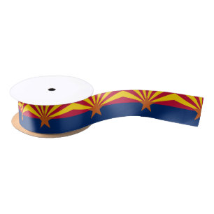 Arizona State Flag Satin Ribbon
