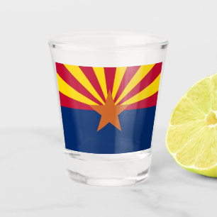 Arizona State Flag Shot Glass