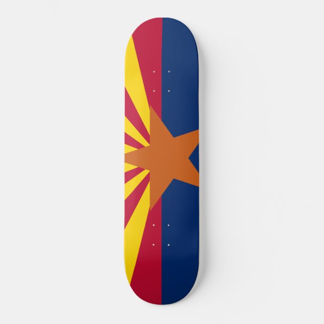 Arizona State Flag Skateboard (Front)