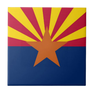 Arizona State Flag Tile