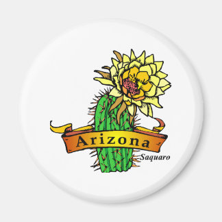 Arizona State Flower - Saguaro Magnet