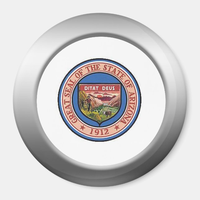 Arizona State Seal Magnet (Front)