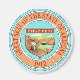 Arizona State Seal Magnet