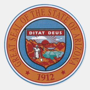 Arizona State Seal Sticker