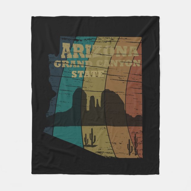 Arizona state Sedona National park grand canyon Fleece Blanket (Front)