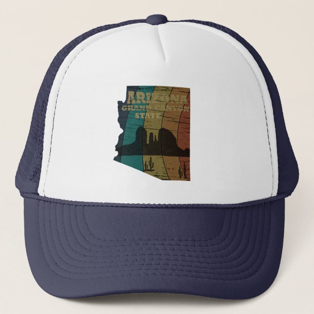 Arizona state Sedona National park grand canyon Trucker Hat (Front)